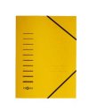 Cartellina giallo con elastico in cartoncino A4 PAGNA