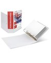 Raccoglitore STELVIO TI 100 A4 4Q 22x30cm bianco personalizzabile SEI ROTA