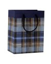 Shopper regalo SCOZZESE BLU 23x30x10cm Kartos