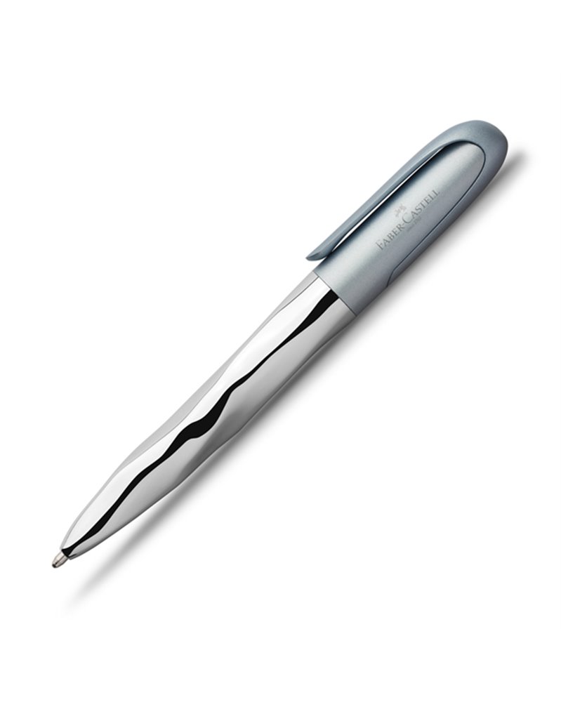 Penna a sfera N'ice grigio azzurro Faber-Castell