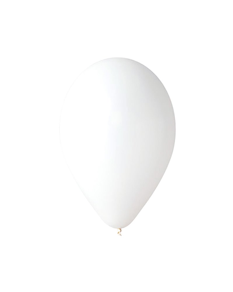 Busta 16 palloncini in lattice Ã˜30cm bianco Big Party