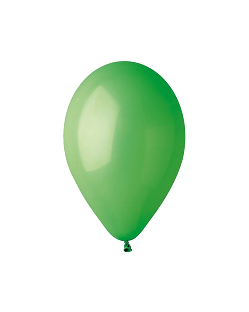 Busta 16 palloncini in lattice Ã˜30cm verde Big Party