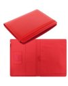 Portablocco Metropol 32x24,5x2,6cm rosso similpelle Filofax