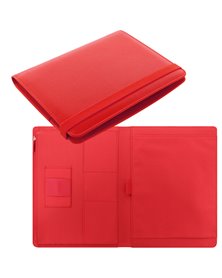 Portablocco Metropol 32x24,5x2,6cm rosso similpelle Filofax