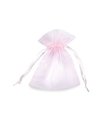 20 Sacchetti organza Milly 8,5x10cm rosa