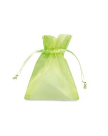 20 Sacchetti organza Milly 12,5x17cm verde mela