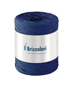 Rafia sintetica 6802 5mmx200mt colore blu scuro 37 Brizzolari