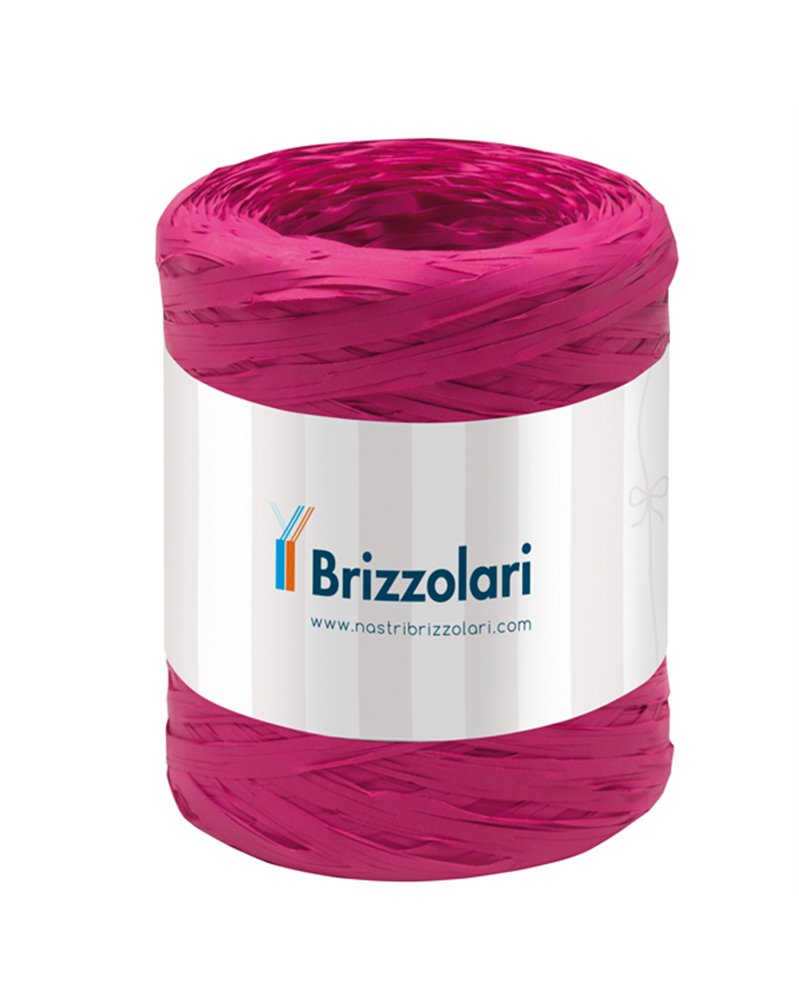 Rafia sintetica 6802 5mmx200mt colore fucsia 13 Brizzolari