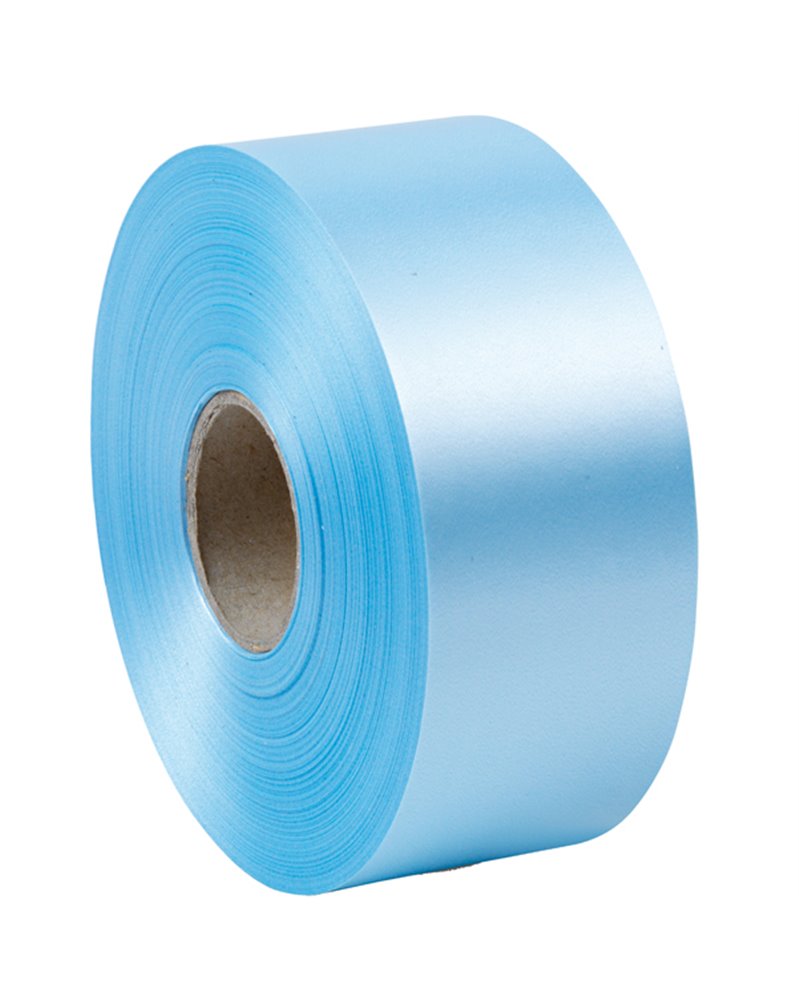 Nastro liscio 6800 50mmx100mt colore azzurro 06 Brizzolari