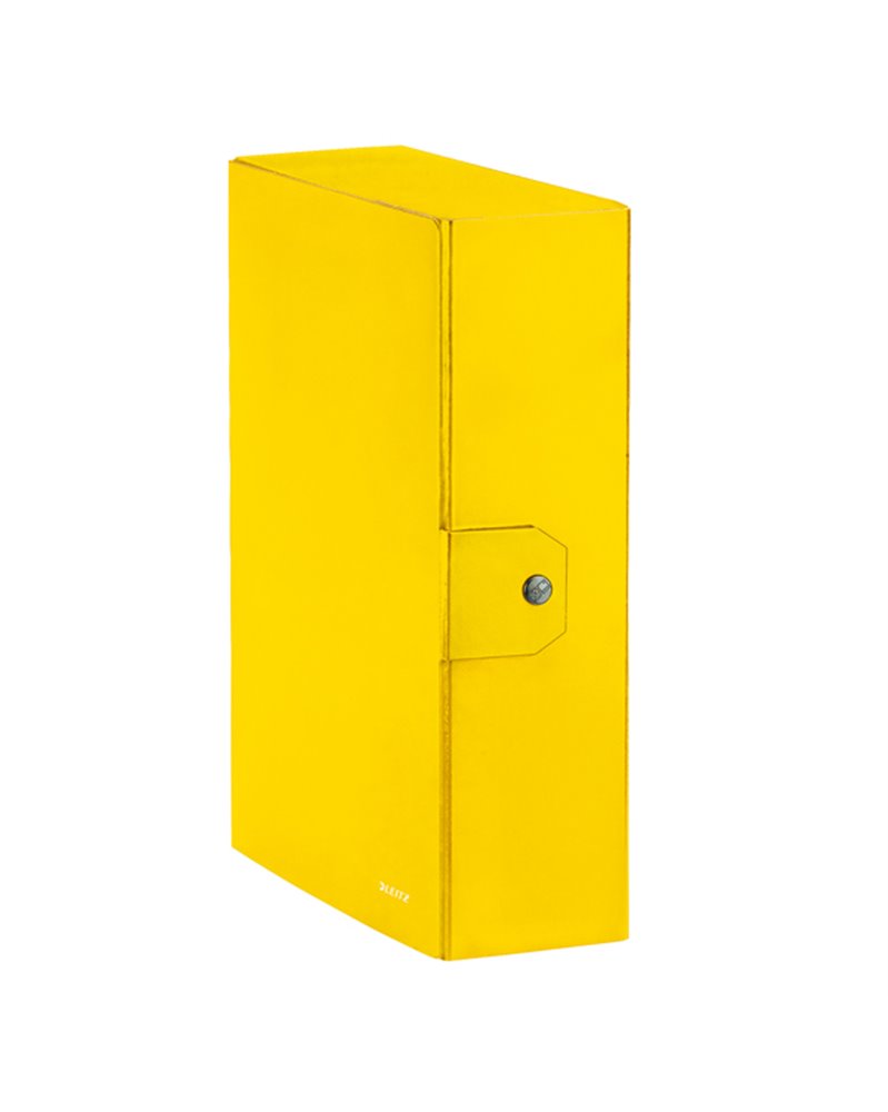 Scatola progetto WOW dorso 10cm giallo LEITZ