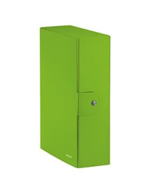 Scatola progetto WOW dorso 10cm verde lime LEITZ