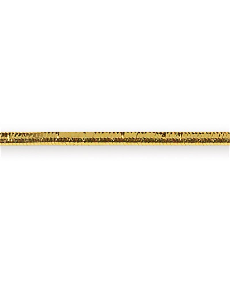 Cordone elastico 100mt oro Brizzolari