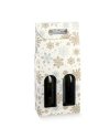 Scatola 2 bottiglie c/maniglia 180x90x385mm crystal 38234 SCOTTON