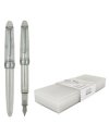 Penna stilografica Monza tratto medio fusto in resina crystal clear Monteverde