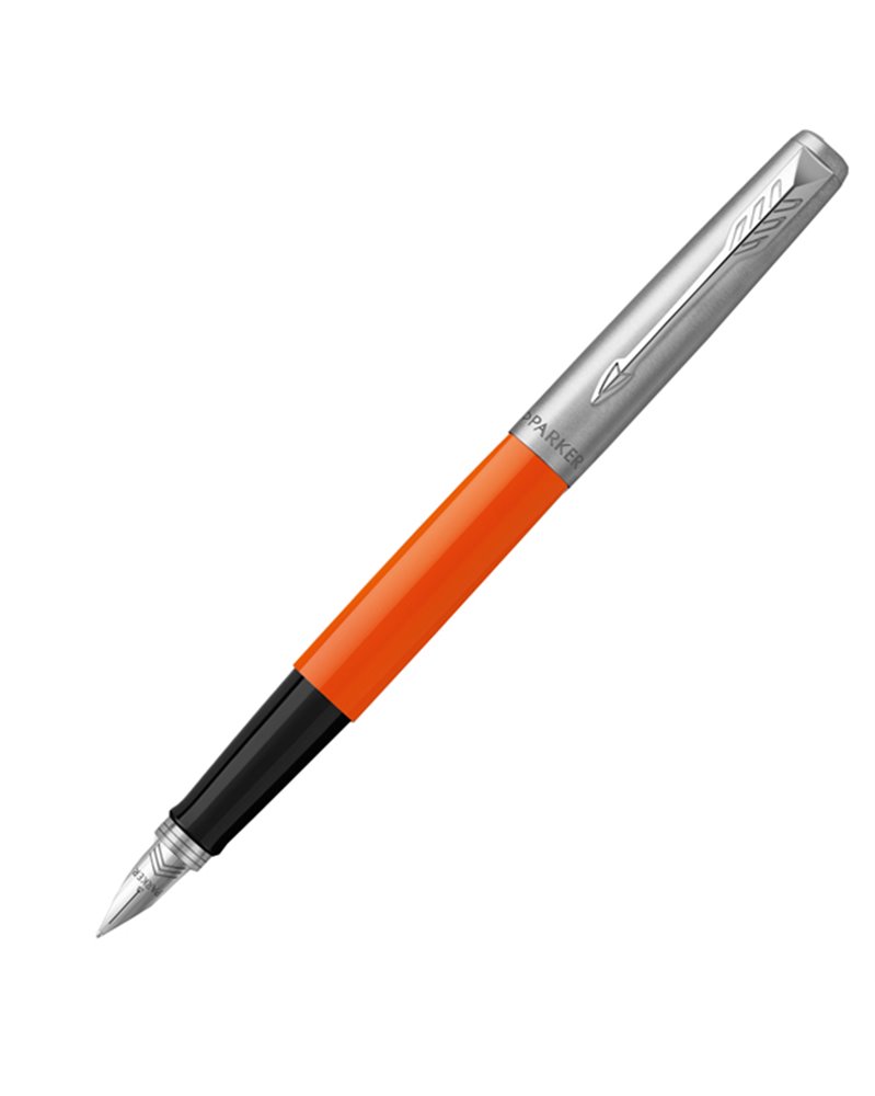 Penna stilo Jotter Original punta M fusto arancione Parker