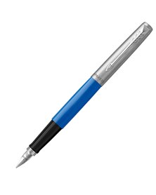 Penna stilo Jotter Original punta M fusto blu Parker