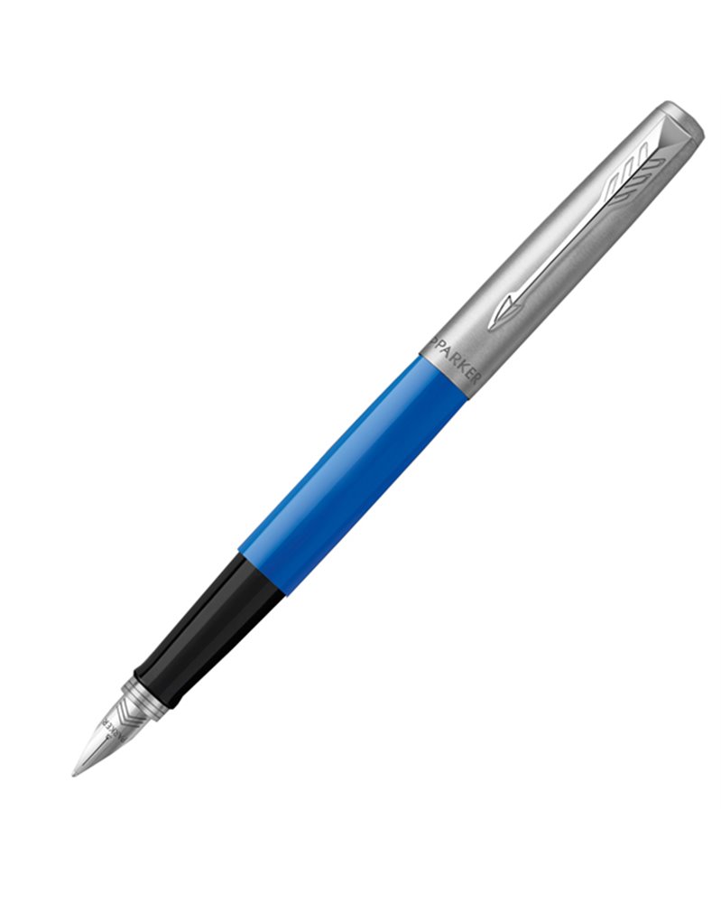 Penna stilo Jotter Original punta M fusto blu Parker