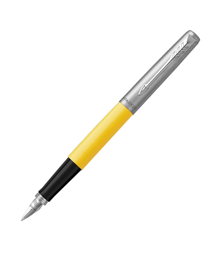 Penna stilo Jotter Original punta M fusto giallo Parker