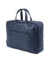 Borsa Gate convertibile ecopelle dim. 42x28x14cm blu INTEMPO