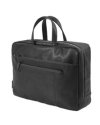 Borsa Gate convertibile ecopelle dim. 42x28x14cm nero INTEMPO