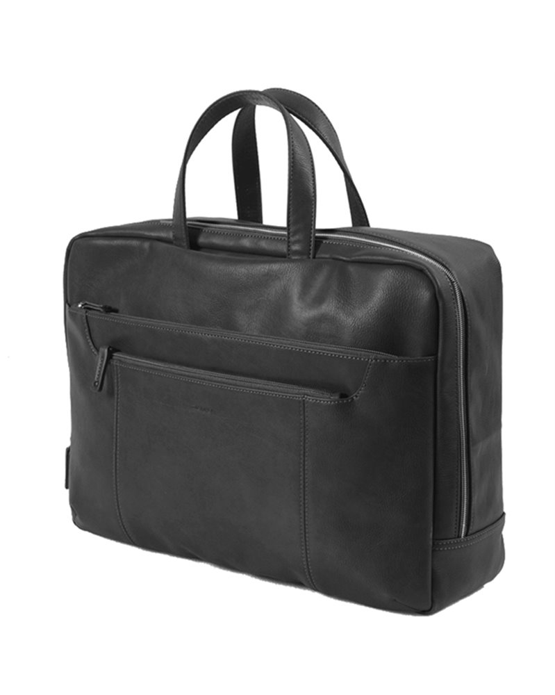 Borsa Gate convertibile ecopelle dim. 42x28x14cm nero INTEMPO Borsa Gate convertibile ecopelle dim. 42x28x14cm nero INTEMPO