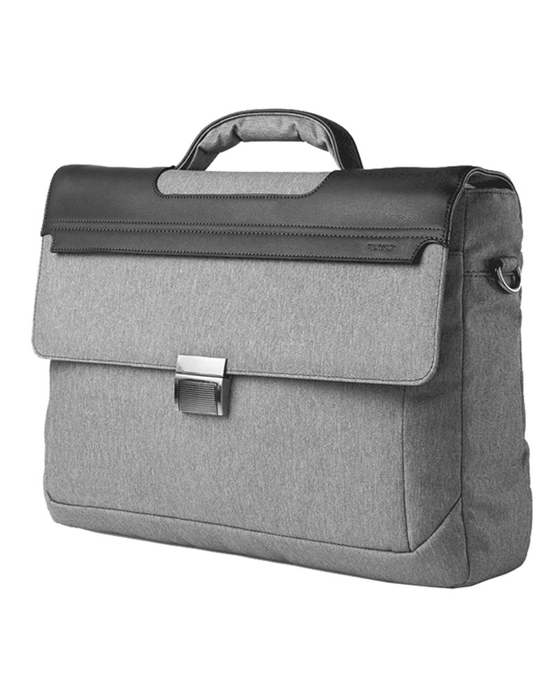 Borsa Street tessuto tecnico dim. 41x31x14cm nero INTEMPO Borsa Street tessuto tecnico dim. 41x31x14cm nero INTEMPO