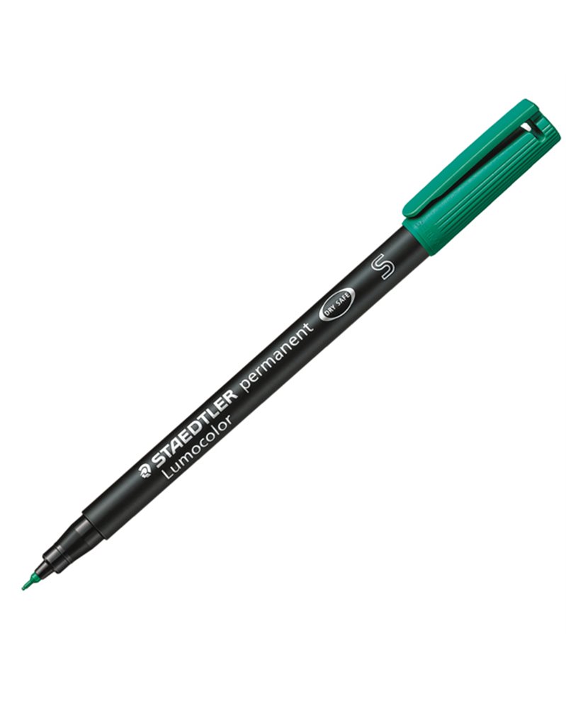 PENNARELLO LUMOCOLOR PERMANENT 313 SF 0.4MM VERDE PENNARELLO LUMOCOLOR PERMANENT 313 SF 0.4MM VERDE