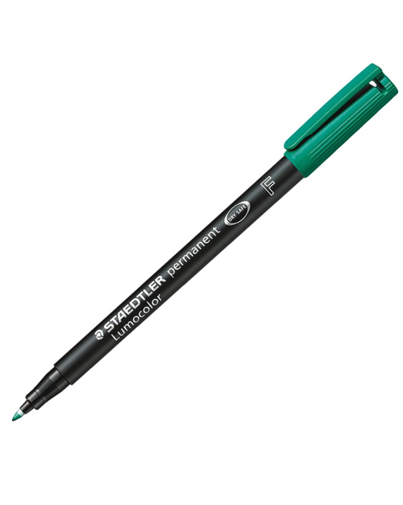 PENNARELLO LUMOCOLOR PERMANENT 318 F 0.6 VERDE PENNARELLO LUMOCOLOR PERMANENT 318 F 0.6 VERDE