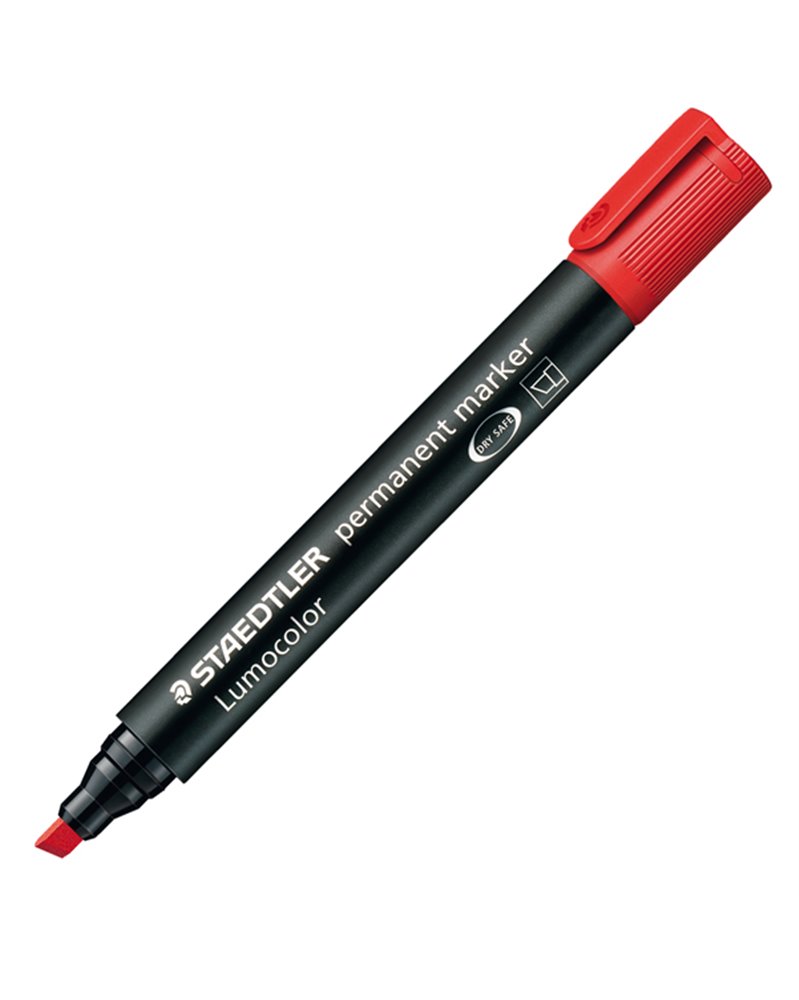 MARCATORE LUMOCOLOR PERMANENT 350 ROSSO P.SCALPELLO STAEDTLER