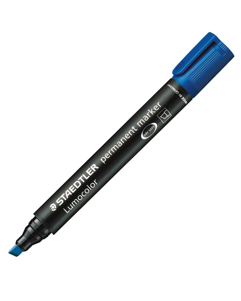 MARCATORE LUMOCOLOR PERMANENT 350 BLU P.SCALPELLO STAEDTLER