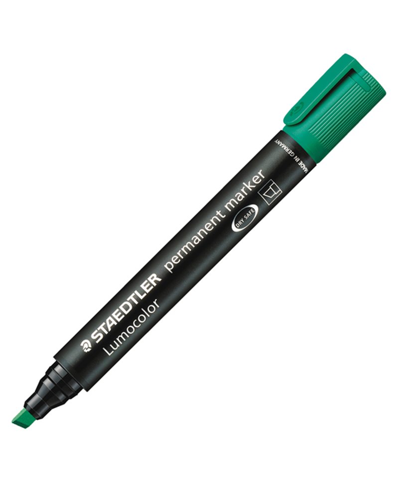 MARCATORE LUMOCOLOR PERMANENT 350 VERDE P.SCALPELLO STAEDTLER