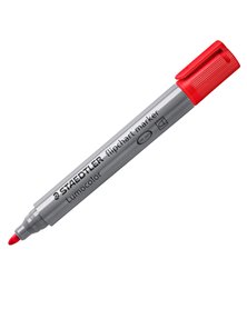 Marcatore Lumocolor Flipchart 356 punta tonda rosso Staedtler