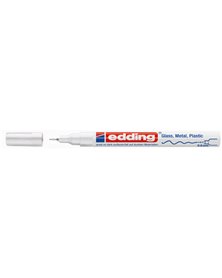 Marcatore EDDING 780 punta extra fine vernice bianco