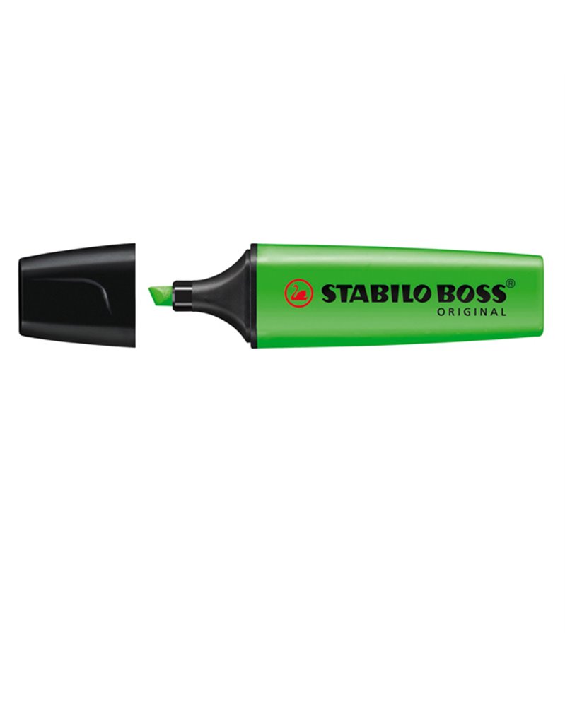 EVIDENZIATORE STABILO BOSS VERDE 70/33