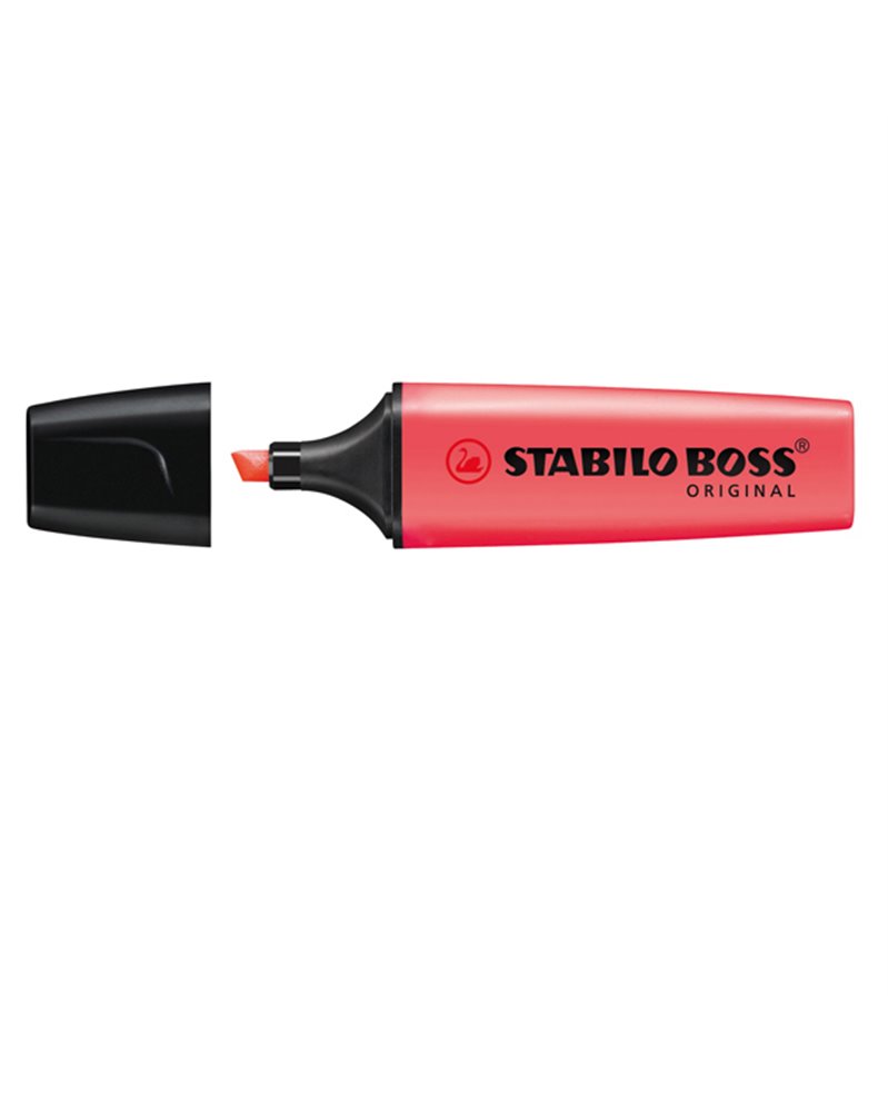 EVIDENZIATORE STABILO BOSS ROSSO 70/40