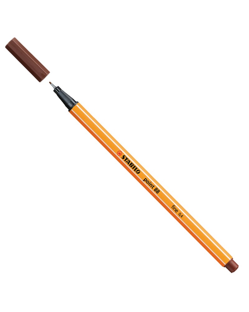 PENNARELLO STABILO POINT 88/45 MARRONE