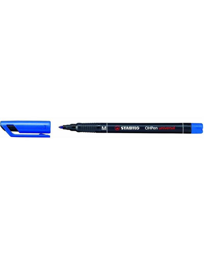 PENNARELLO STABILO OHPEN 843 PERMANENTE MEDIO BLU