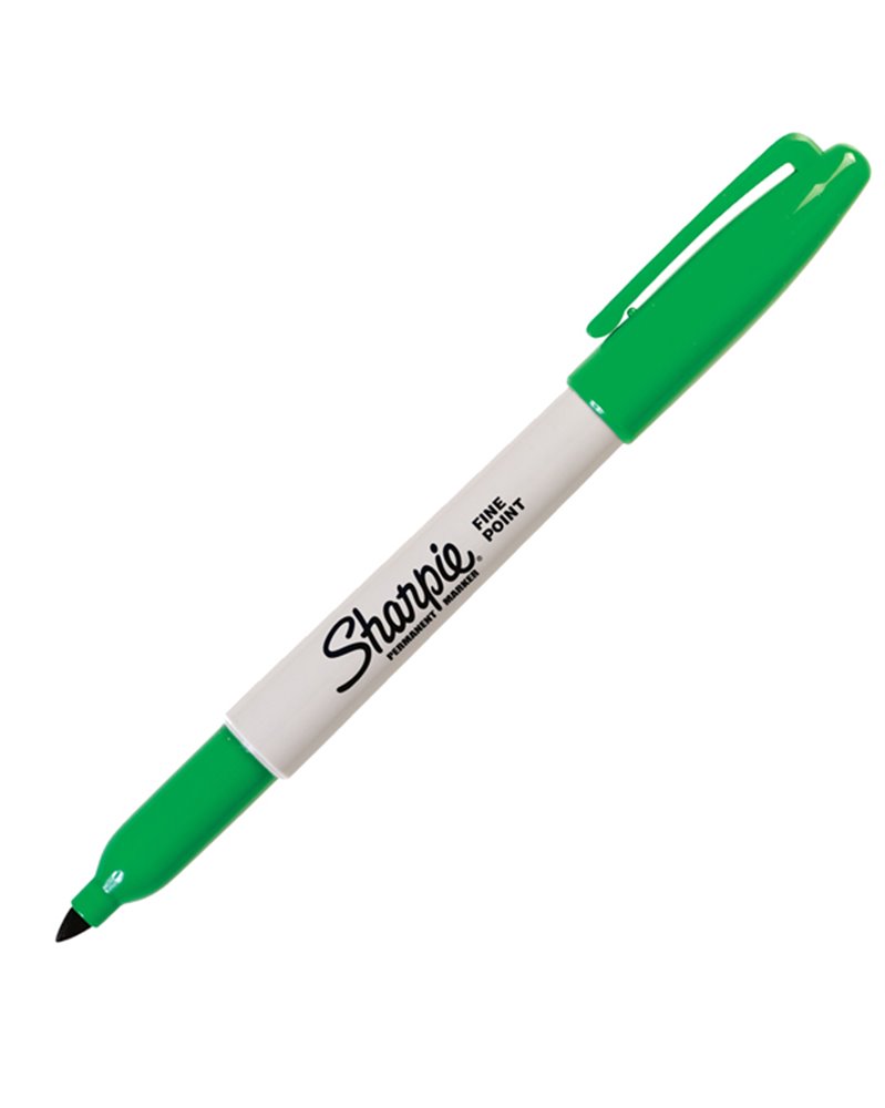 MARCATORE SHARPIE VERDE PERMANENTE P.FINE