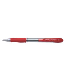 PENNA SFERA SCATTO SUPER GRIP ROSSO FINE 0.7MM PILOT