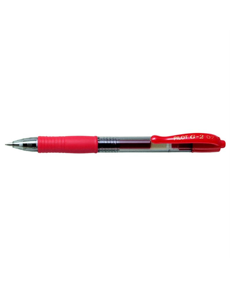 Roller gel scatto G-2 0,7mm rosso PILOT