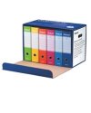 Conf 6 Registratori OXFORD G85 color MIX dorso 8 cm f.to protocollo ESSELTE