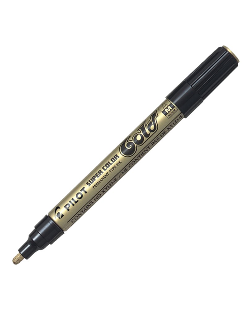 Marcatore SUPER COLOR punta media vernice gold PILOT