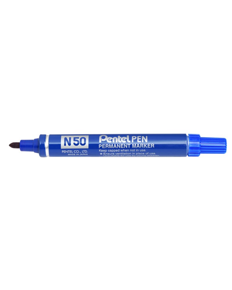 MARCATORE PENTEL PEN N50 BLU P.TONDA