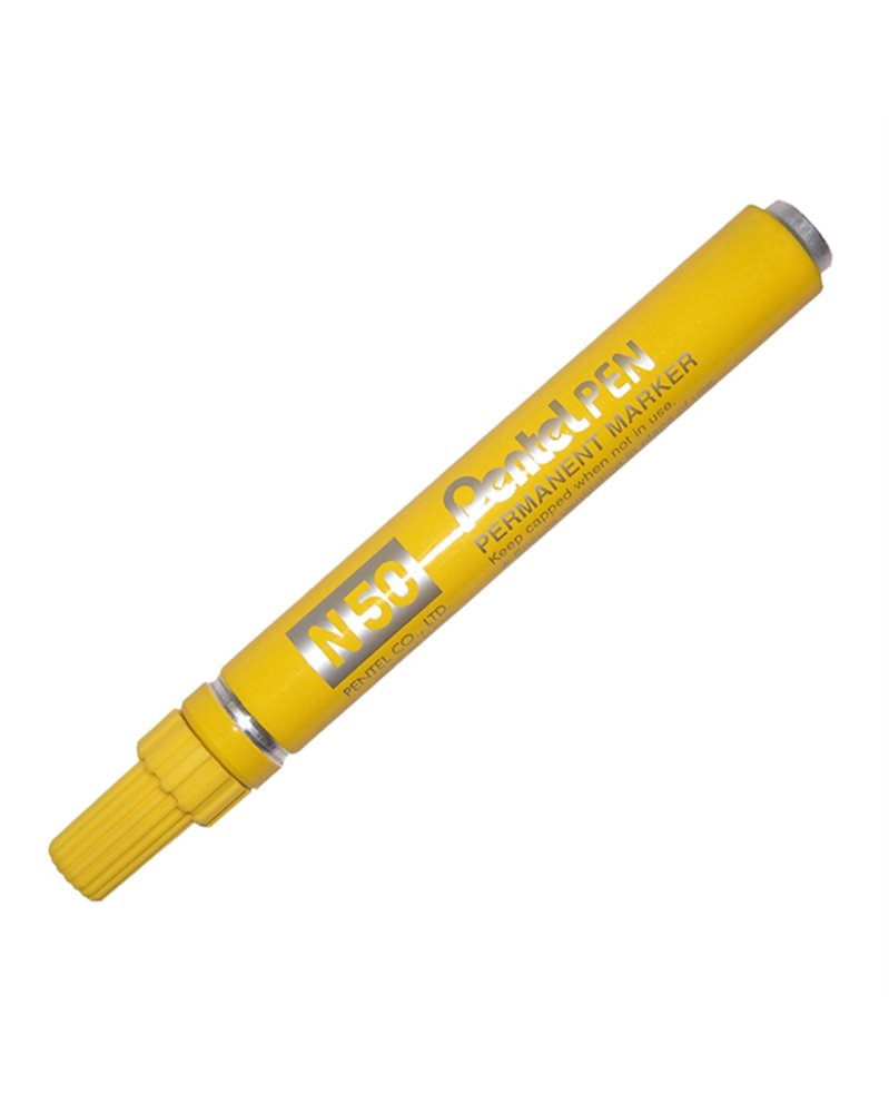 MARCATORE PENTEL PEN N50 GIALLO P.TONDA