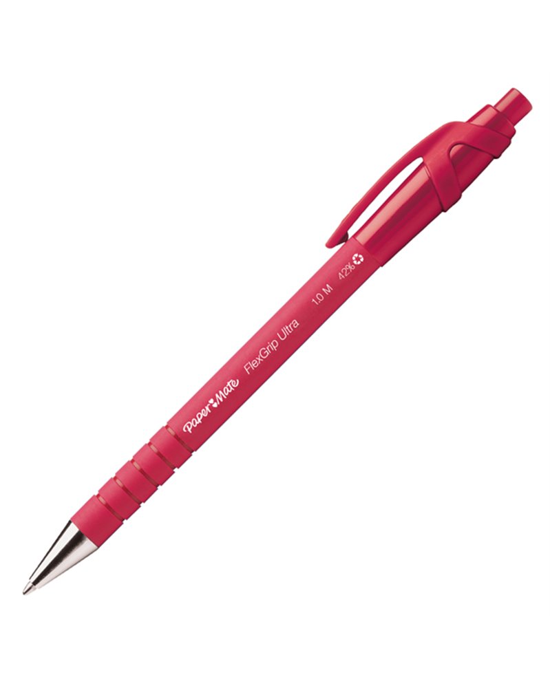 Penna sfera scatto FLEXGRIP ULTRA 1.0 rosso PAPERMATE