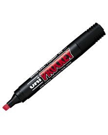 Marcatore UNI PROCKEY M126 p.scalpello rosso UNI MITSUBISHI