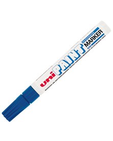 Marcatore UNI PAINT PX20 punta conica 2,8mm blu UNI MITSUBISHI