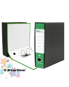 Registratore STARBOX f.to protocollo dorso 8cm verde STARLINE/sfuso