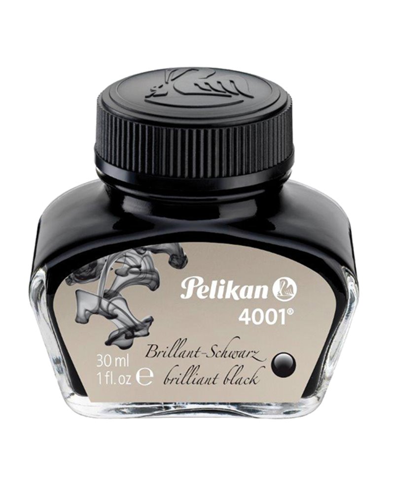 INCHIOSTRO STILOGRAFICO PELIKAN 4001 30ML NERO