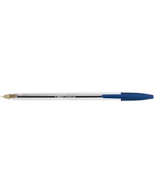 Scatola 50 penna sfera CRISTALÂ® medio 1,0mm blu BICÂ®